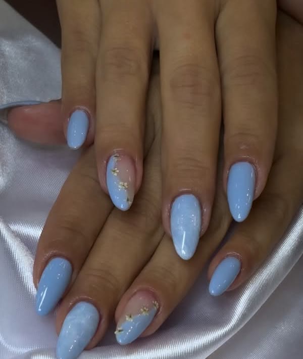 Azul com detalhe — Ana Corrêa